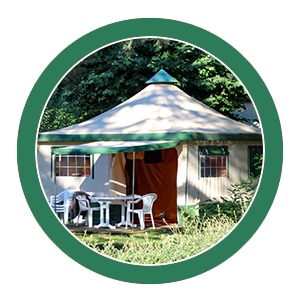 Les tentes Bengali/Lodges, hébergement 100% Lozérien